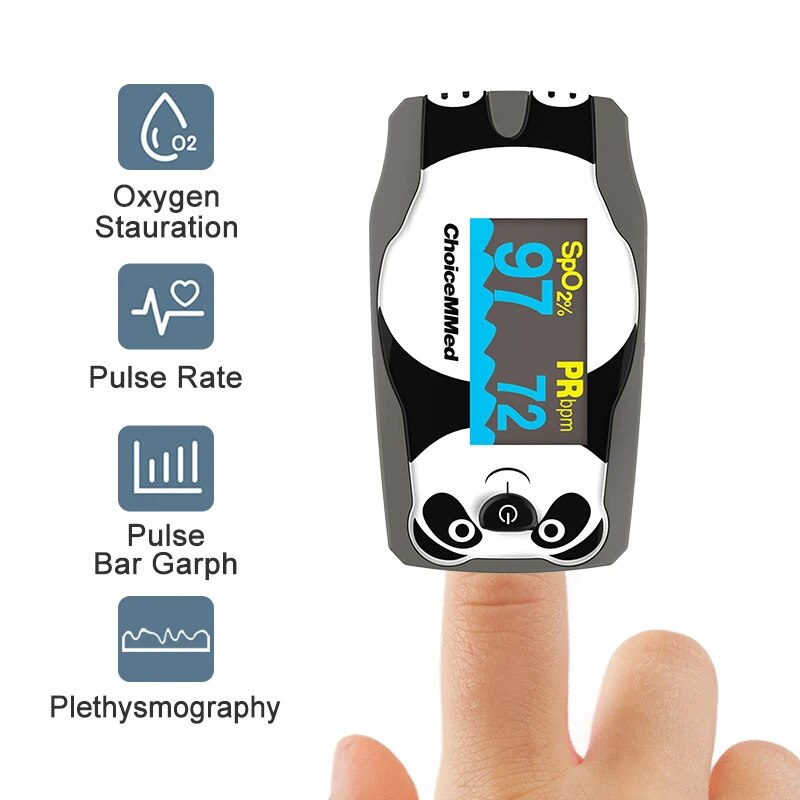 アクセサリー付きフィンガーパルスオキシメータ,血中酸素飽和度 - Do Oxygen Meter のレビューと価格