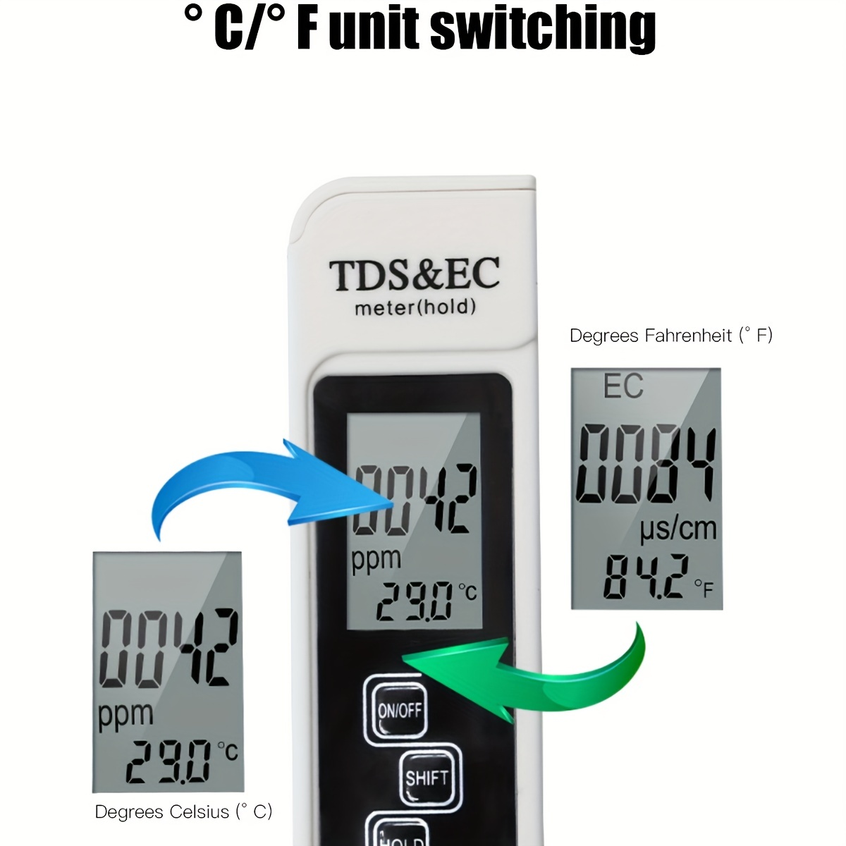 3in1 水質検出ペン家庭用飲料水純度 EC メーター高精度 - Ec Meter Digital のレビューと価格