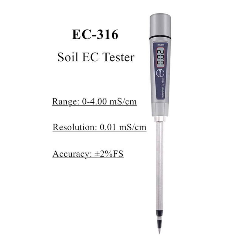 A84E-Tester デジタル ATC EC-316 土壌 - Ec Meter Digital のレビューと価格