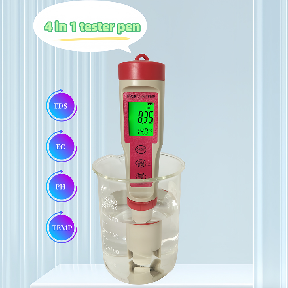 バックライト付き4in1 pHメーターペン型水質テスター デ - Ec Meter Digital のレビューと価格