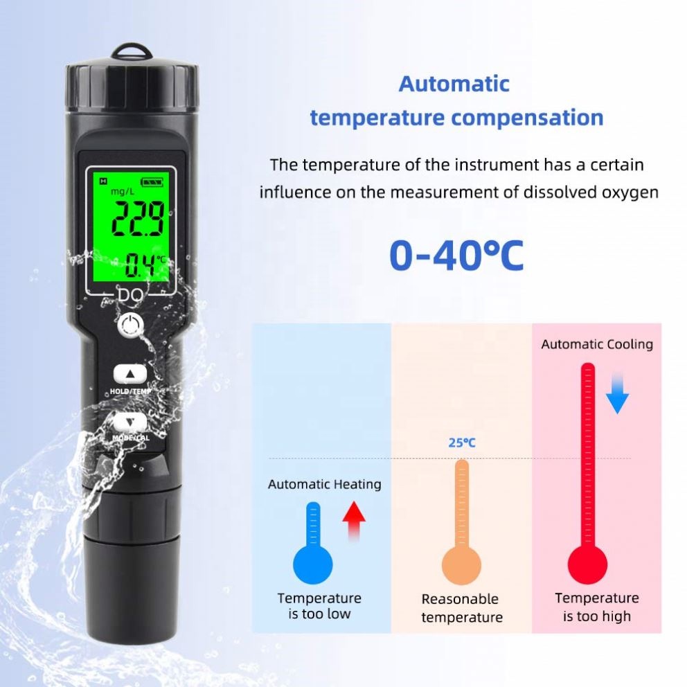 ポータブル溶存酸素0-30mg/L検出器 溶存酸素濃度計 - Do Oxygen Meter のレビューと価格