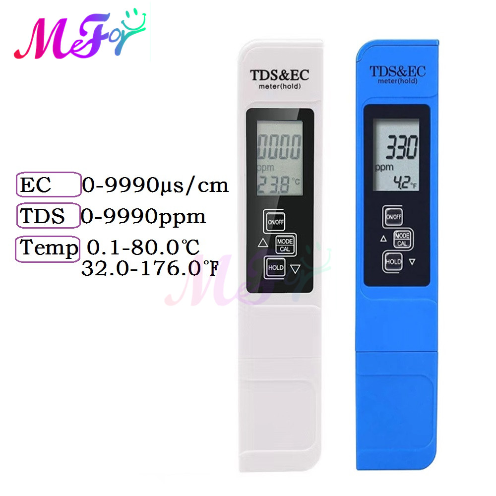トリプルTDS EC計  温度テスター  デジタル水質純度測 - Ec Meter Digital のレビューと価格